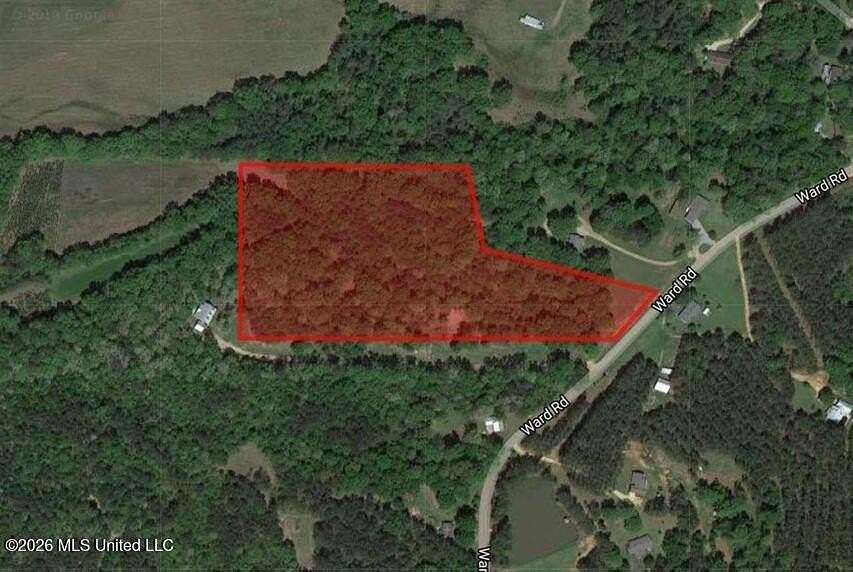 12.6 Acres of Recreational & Residential Land for Sale in Florence, Mississippi
