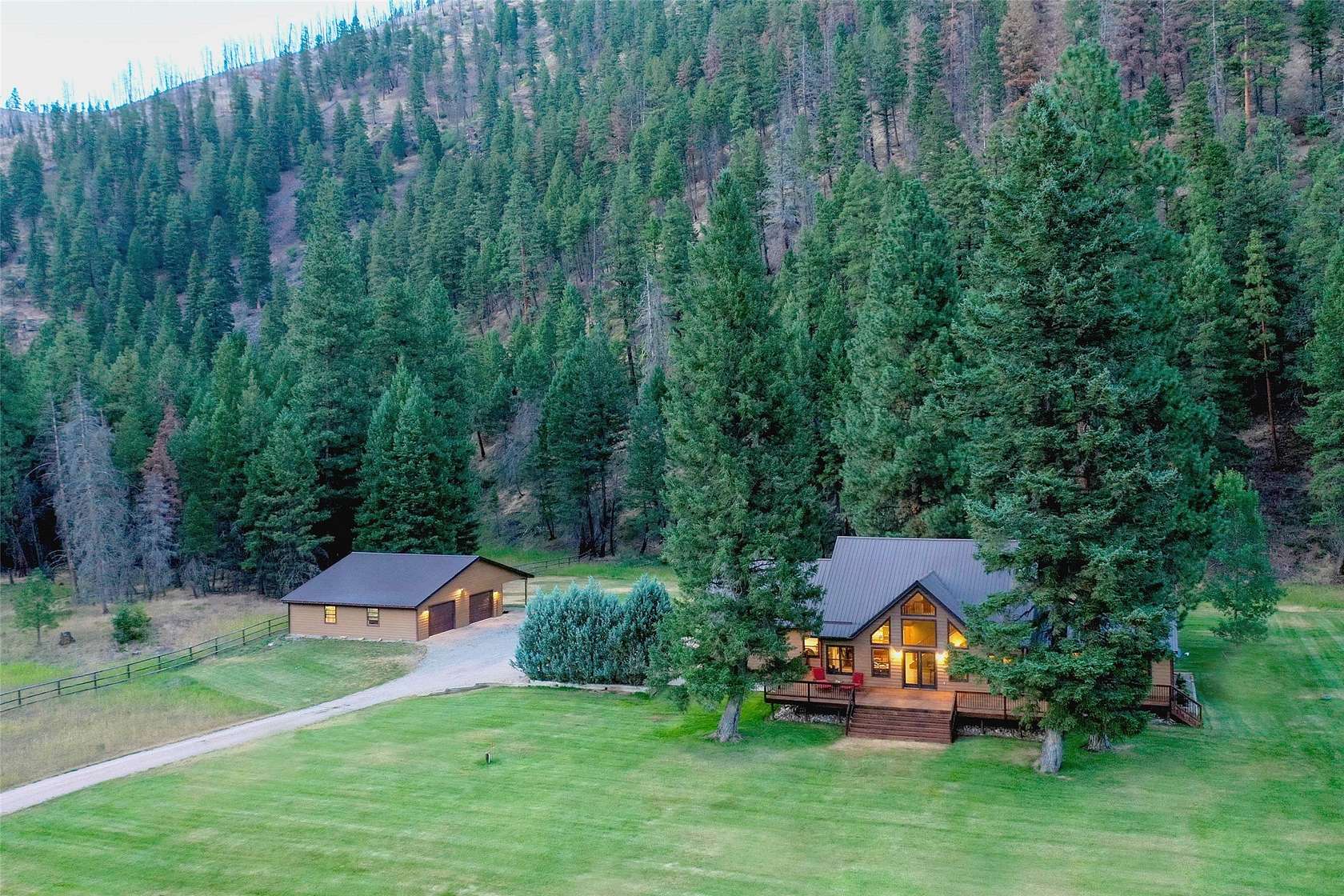 2.7 Acres of Land with Home for Sale in Clinton, Montana