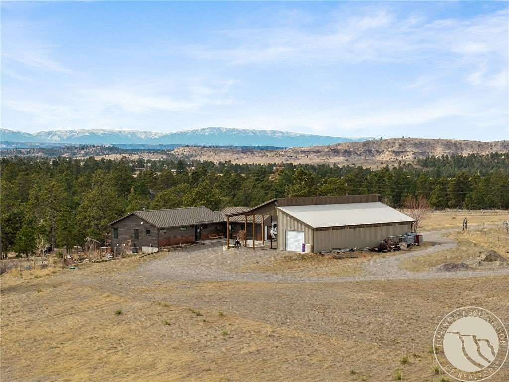19 Acres of Land with Home for Sale in Laurel, Montana