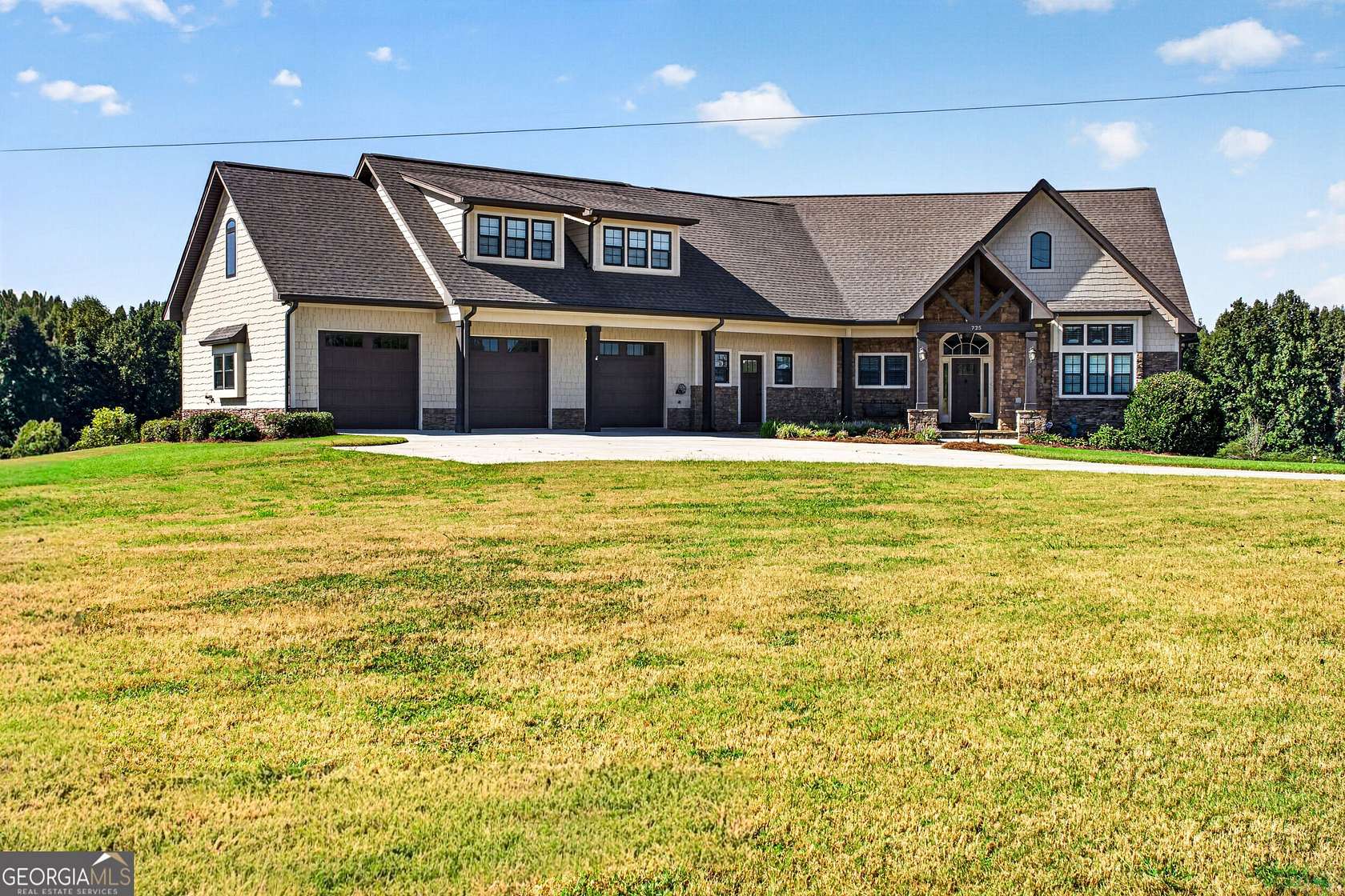 10 Acres of Land with Home for Sale in Jefferson, Georgia