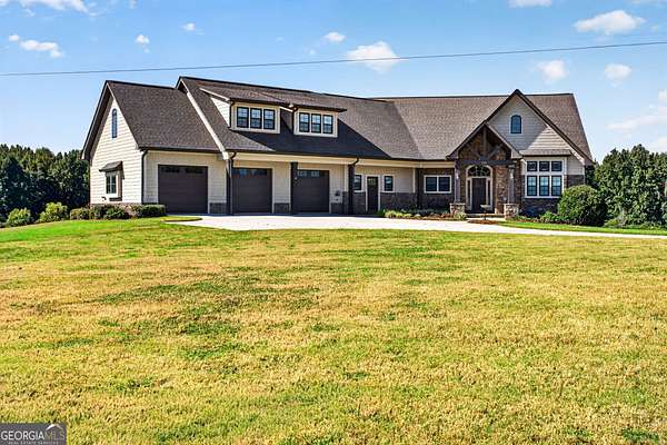 10 Acres of Land with Home for Sale in Jefferson, Georgia