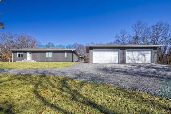 8.23 Acres of Land with Home for Sale in Lake Village, Indiana