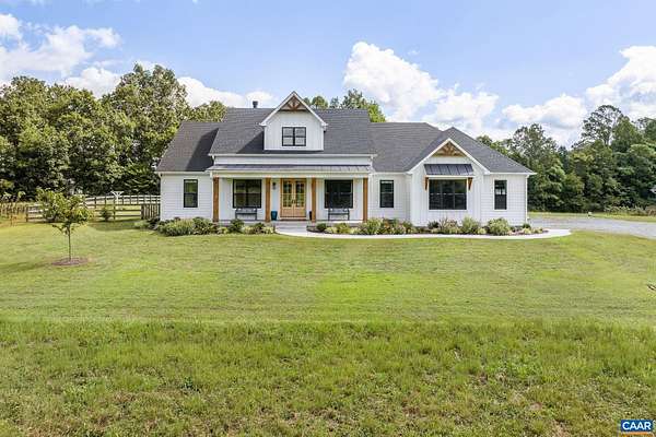 10 Acres of Land with Home for Sale in Scottsville, Virginia