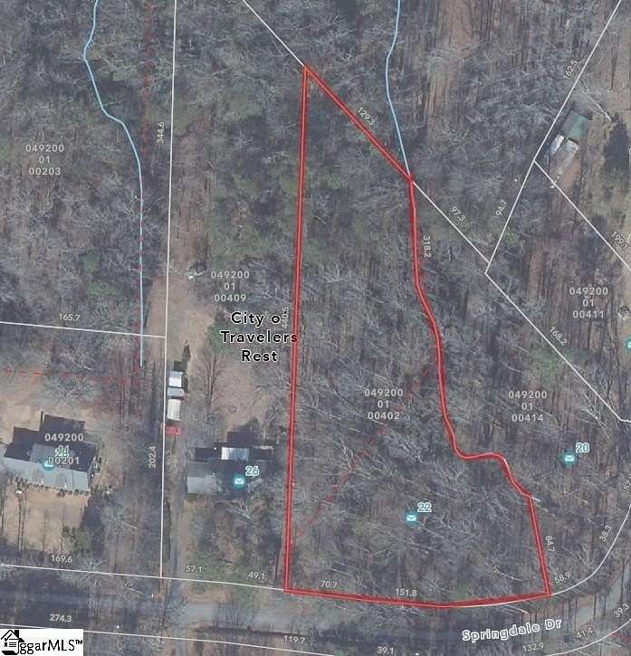 1.42 Acres of Residential Land for Sale in Travelers Rest, South Carolina