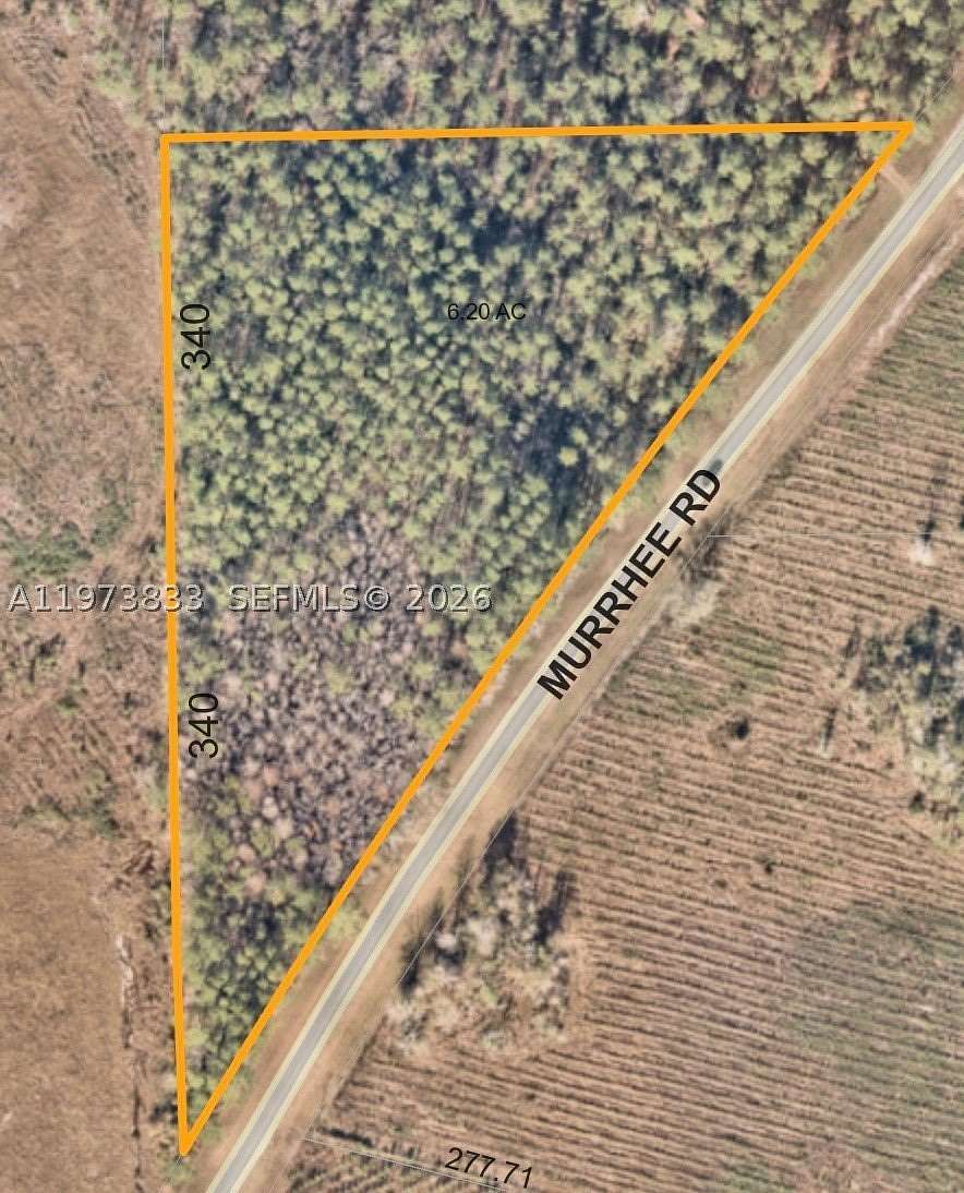 6.2 Acres of Land for Sale in Hilliard, Florida