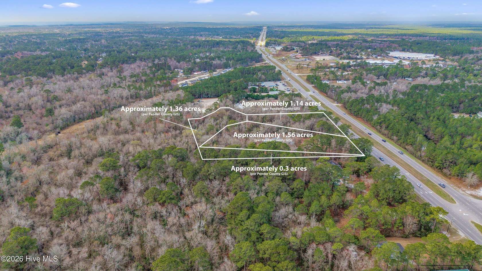 4.36 Acres of Mixed-Use Land for Sale in Hampstead, North Carolina