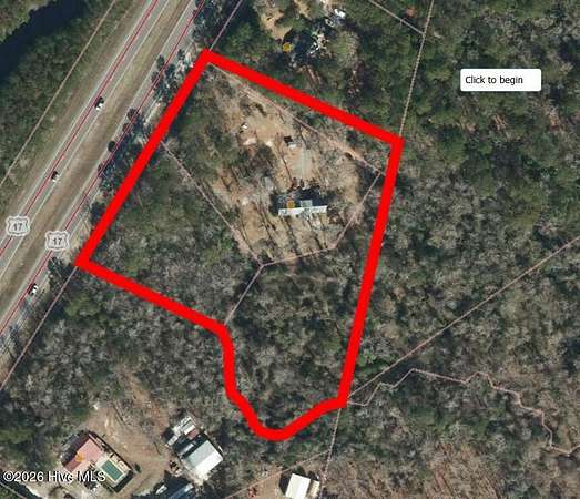 4.36 Acres of Mixed-Use Land for Sale in Hampstead, North Carolina