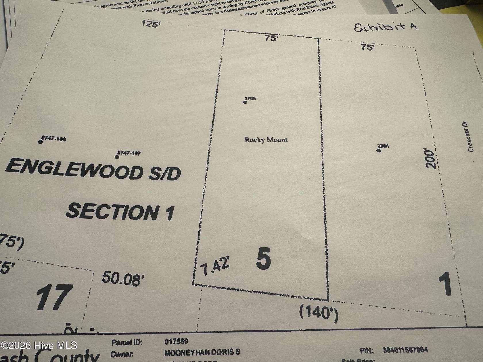 0.34 Acres of Commercial Land for Sale in Rocky Mount, North Carolina