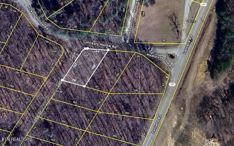 0.25 Acres of Land for Sale in Crossville, Tennessee