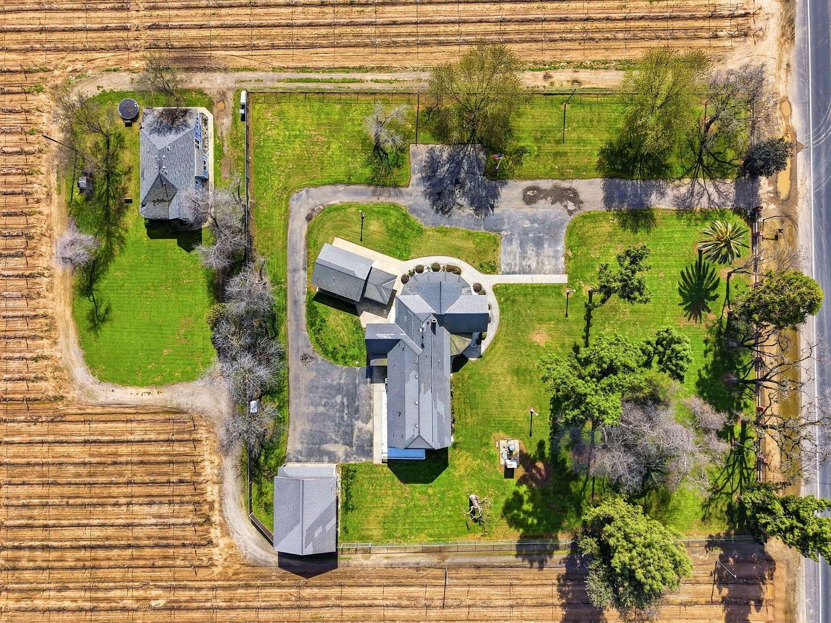 2.34 Acres of Land with Home for Sale in Visalia, California