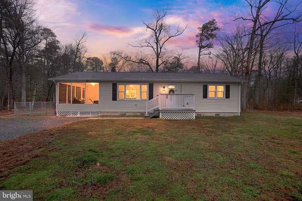 2 Acres of Land with Home for Sale in Bushwood, Maryland