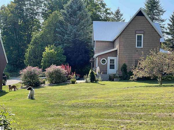 5.48 Acres of Land with Home for Sale in Frankfort, Michigan