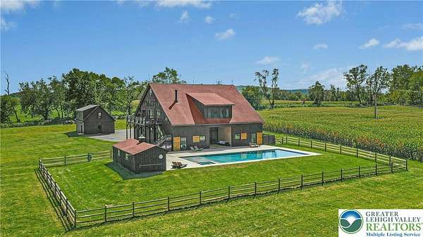 89.6 Acres of Land with Home for Sale in Durham Township, Pennsylvania