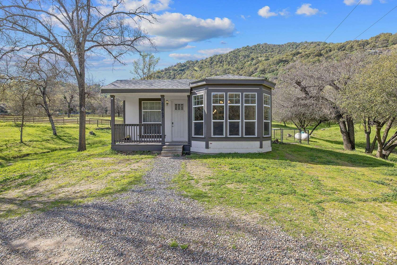 4 Acres of Land with Home for Sale in Three Rivers, California