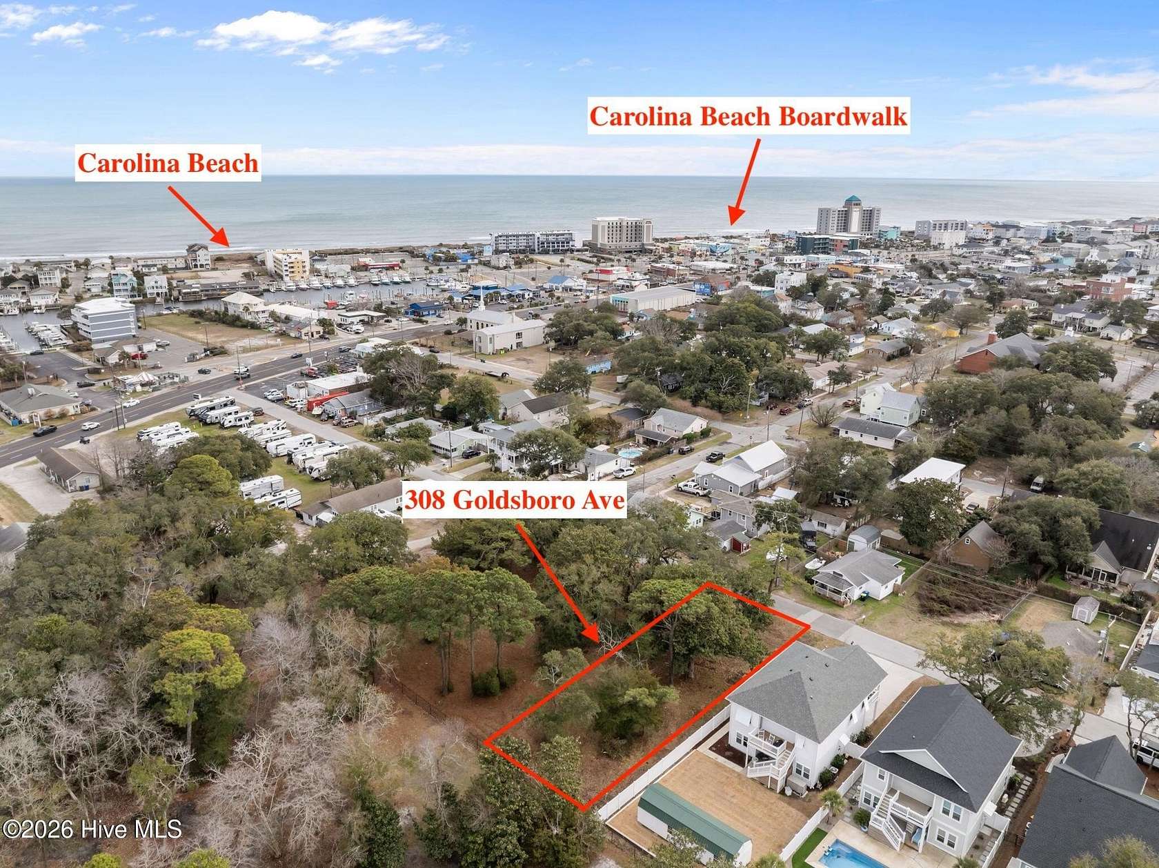 0.17 Acres of Residential Land for Sale in Carolina Beach, North Carolina