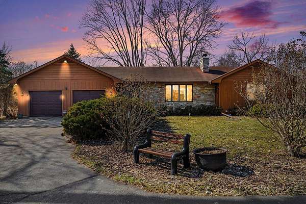 6.36 Acres of Land with Home for Sale in Elkhart, Indiana