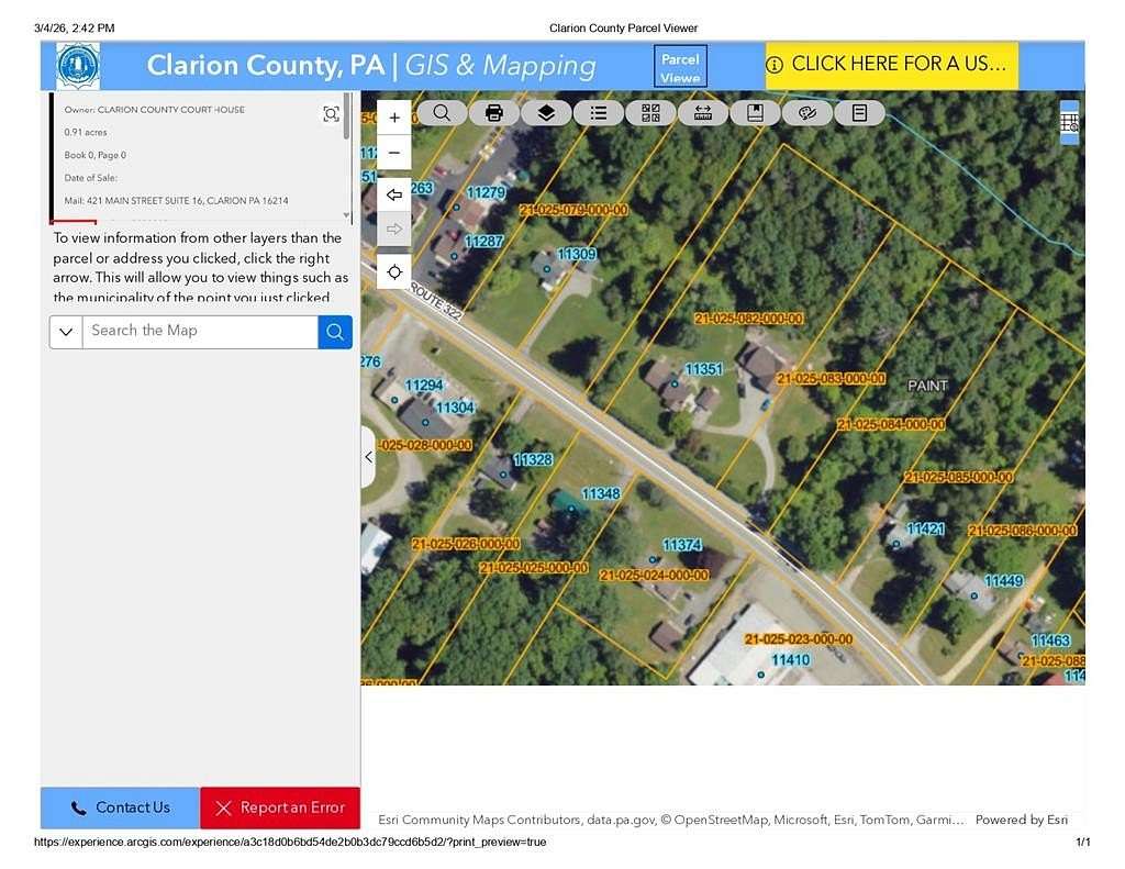 1 Acre of Land for Sale in Shippenville, Pennsylvania