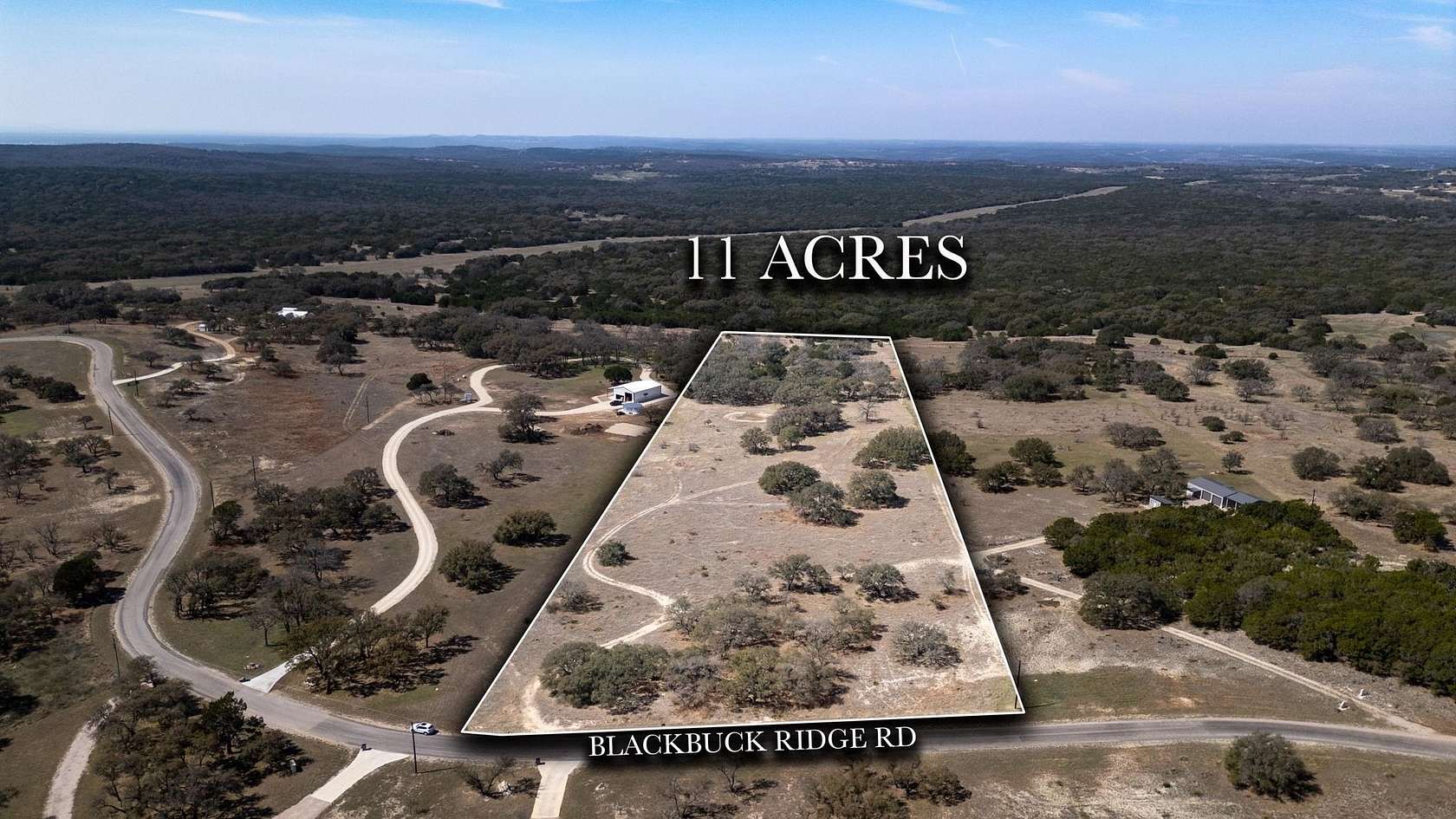 11 Acres of Recreational & Residential Land for Sale in Lampasas, Texas