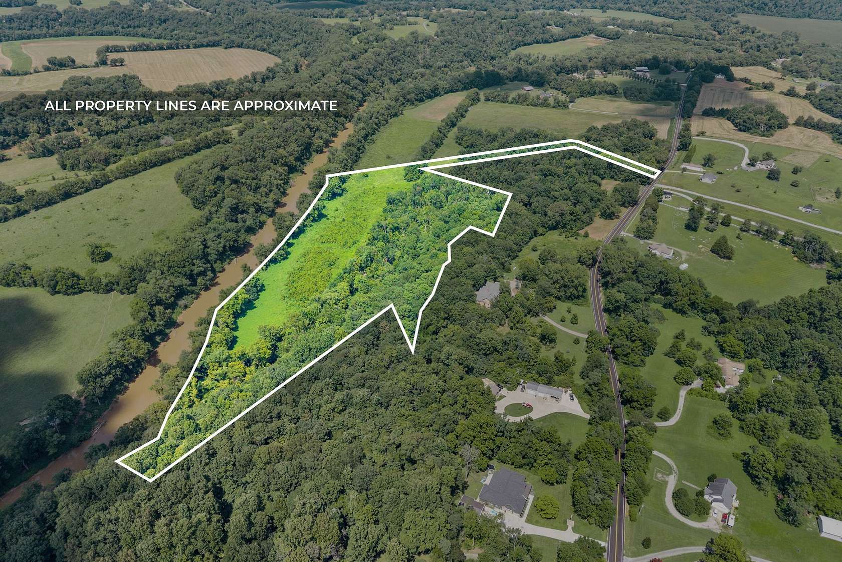 23.4 Acres of Land for Sale in Clarksville, Tennessee