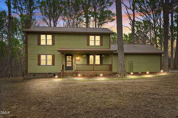 6 Acres of Land with Home for Sale in Goldston, North Carolina