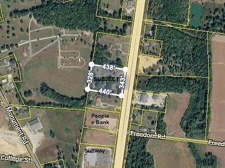 3.54 Acres of Improved Commercial Land for Sale in Mount Pleasant, Tennessee