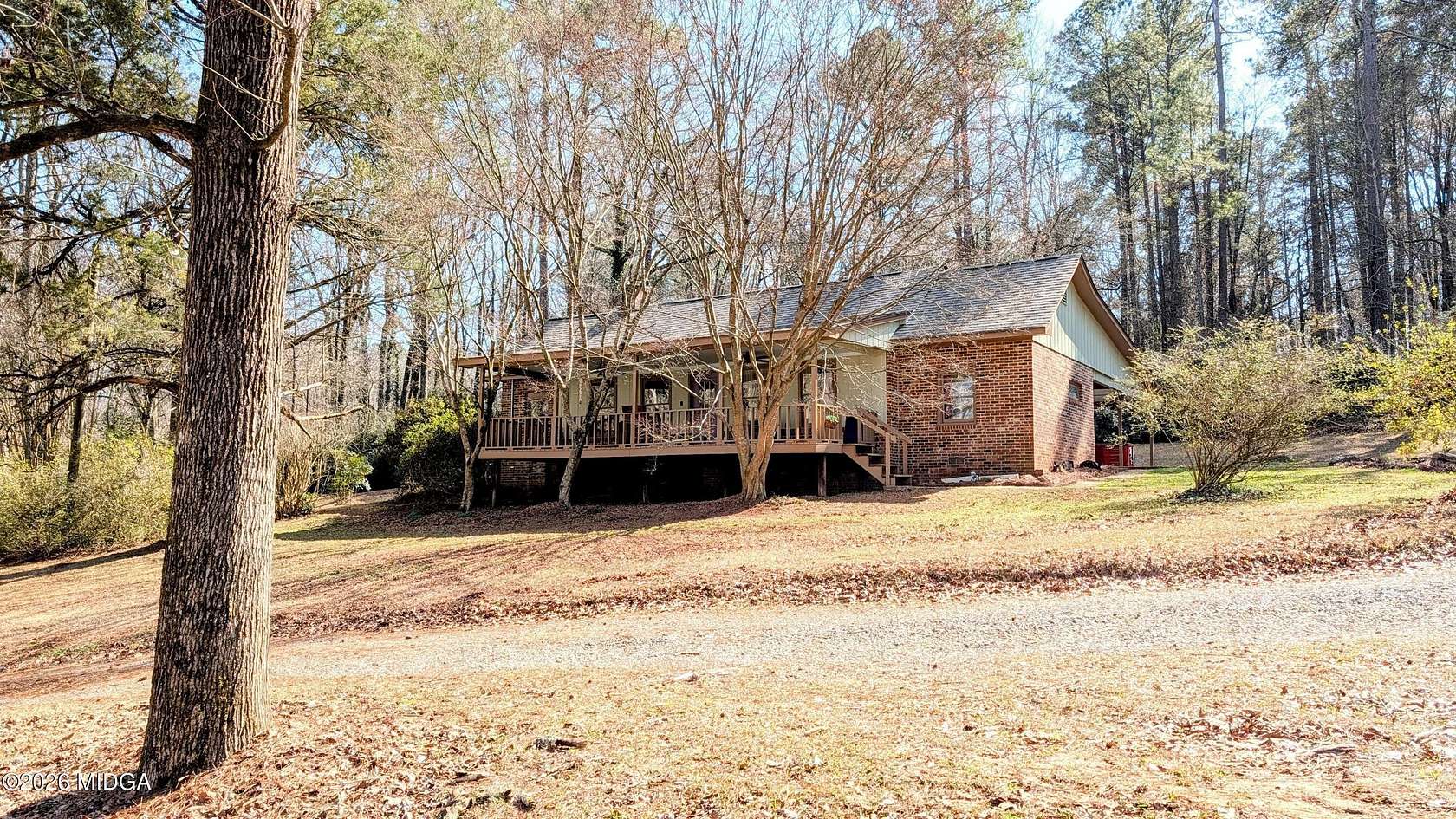 1.6 Acres of Land with Home for Sale in Macon, Georgia
