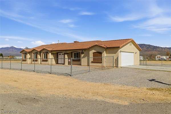 2 Acres of Land with Home for Sale in Pahrump, Nevada
