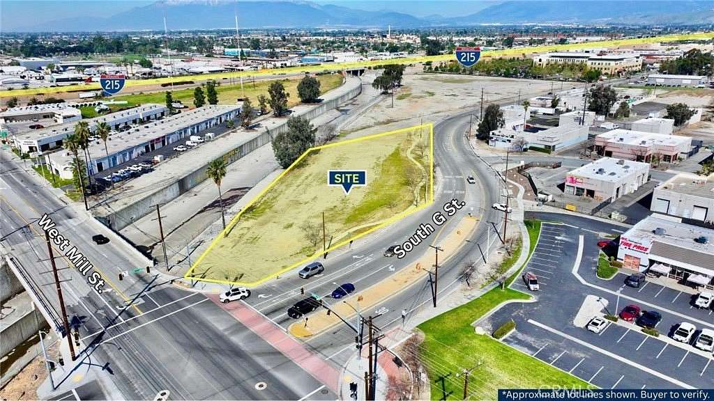 1.48 Acres of Commercial Land for Sale in San Bernardino, California