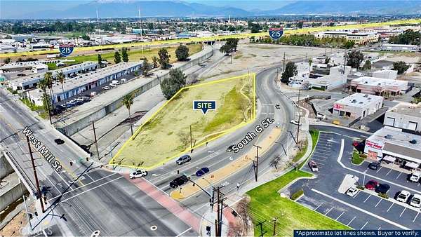 1.48 Acres of Commercial Land for Sale in San Bernardino, California
