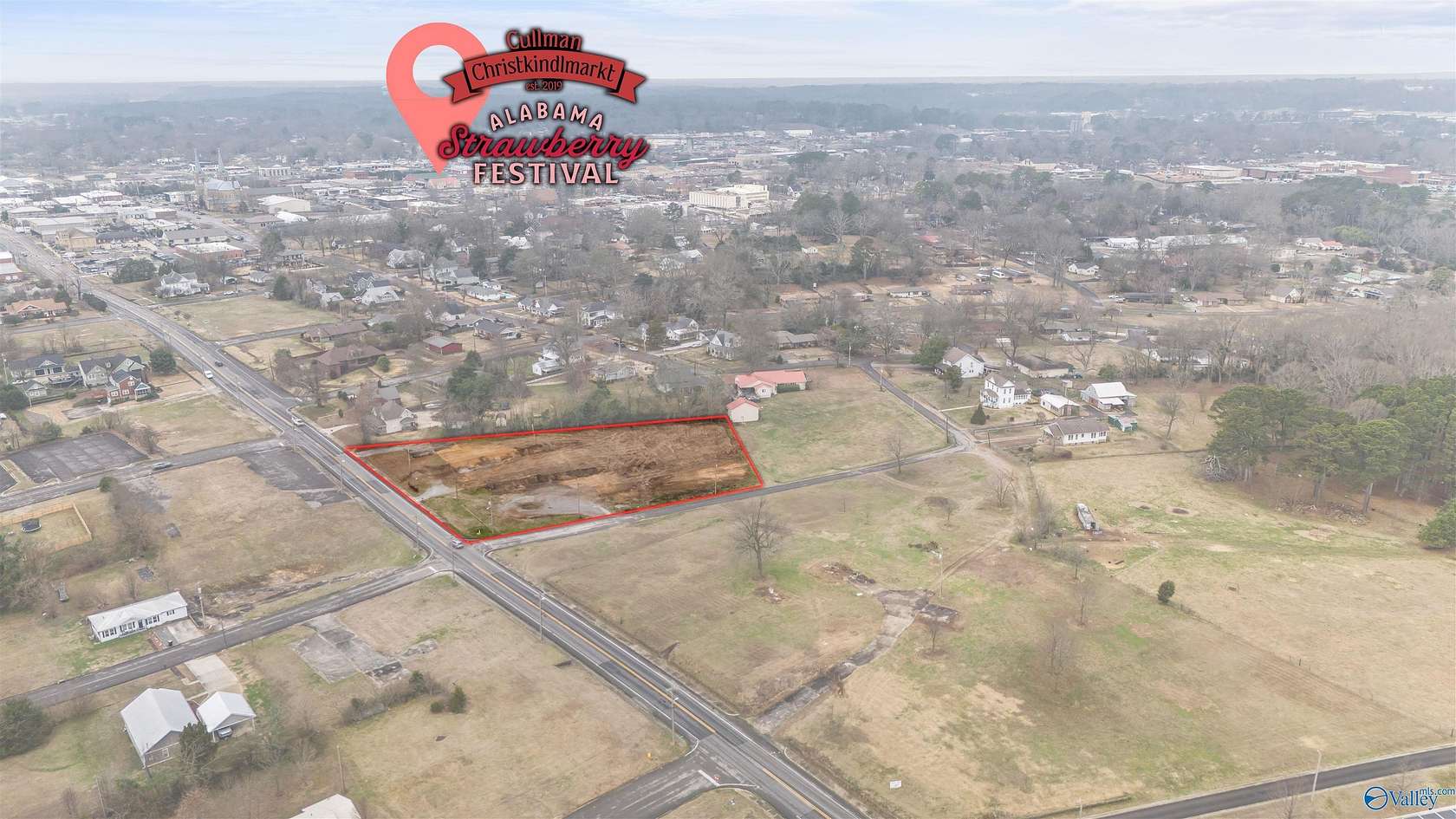1.72 Acres of Commercial Land for Sale in Cullman, Alabama