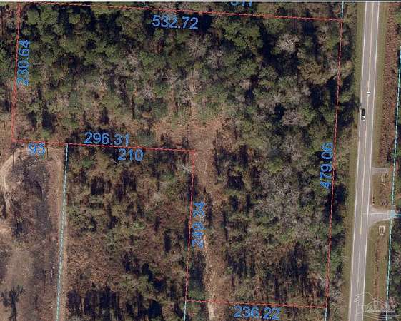 4.13 Acres of Land for Sale in Molino, Florida