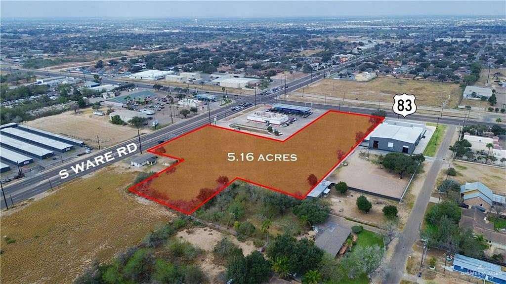 5.16 Acres of Mixed-Use Land for Sale in McAllen, Texas