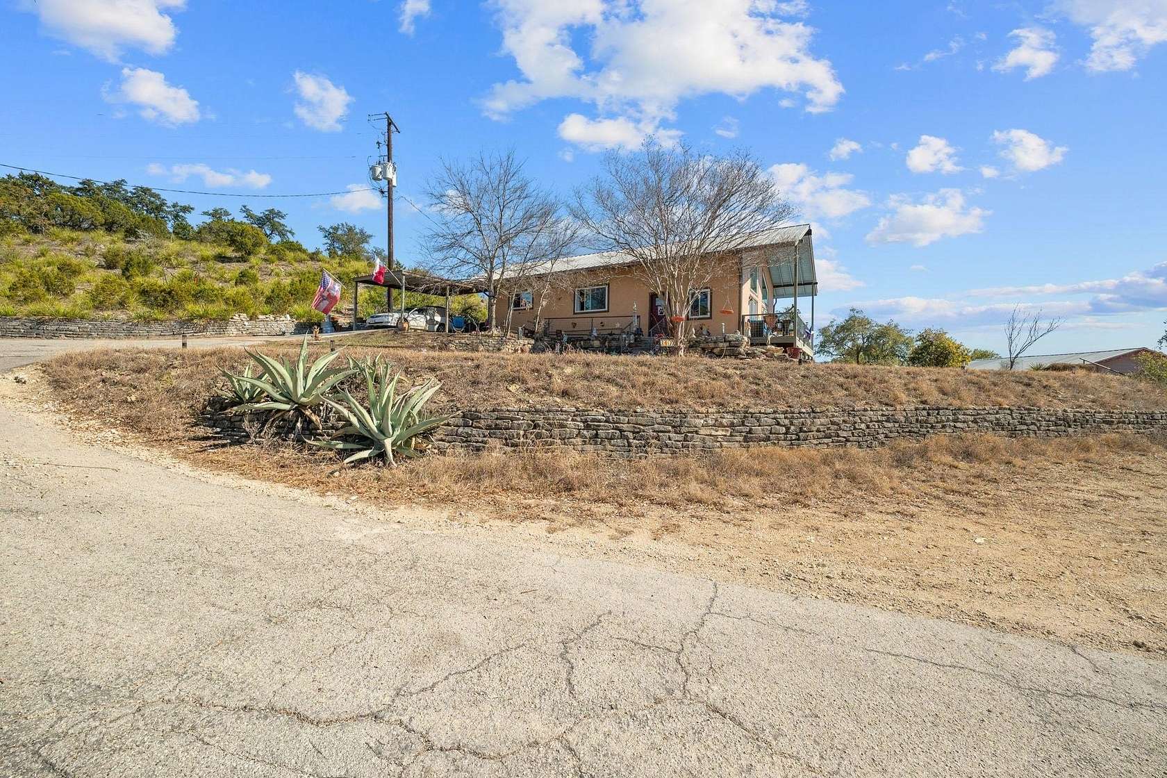 5 Acres of Land with Home for Sale in Wimberley, Texas