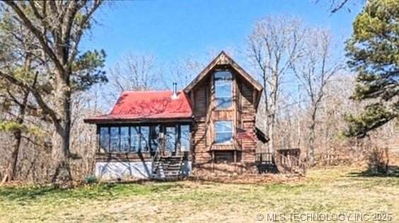 10 Acres of Land with Home for Sale in Tahlequah, Oklahoma