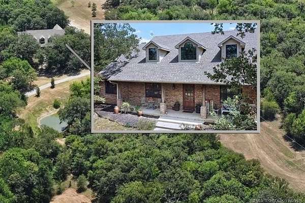 11.6 Acres of Land with Home for Sale in Lone Grove, Oklahoma