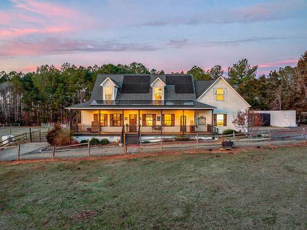9.73 Acres of Land with Home for Sale in Roebuck, South Carolina