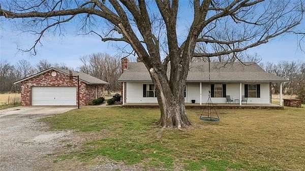 17.3 Acres of Land with Home for Sale in Inola, Oklahoma