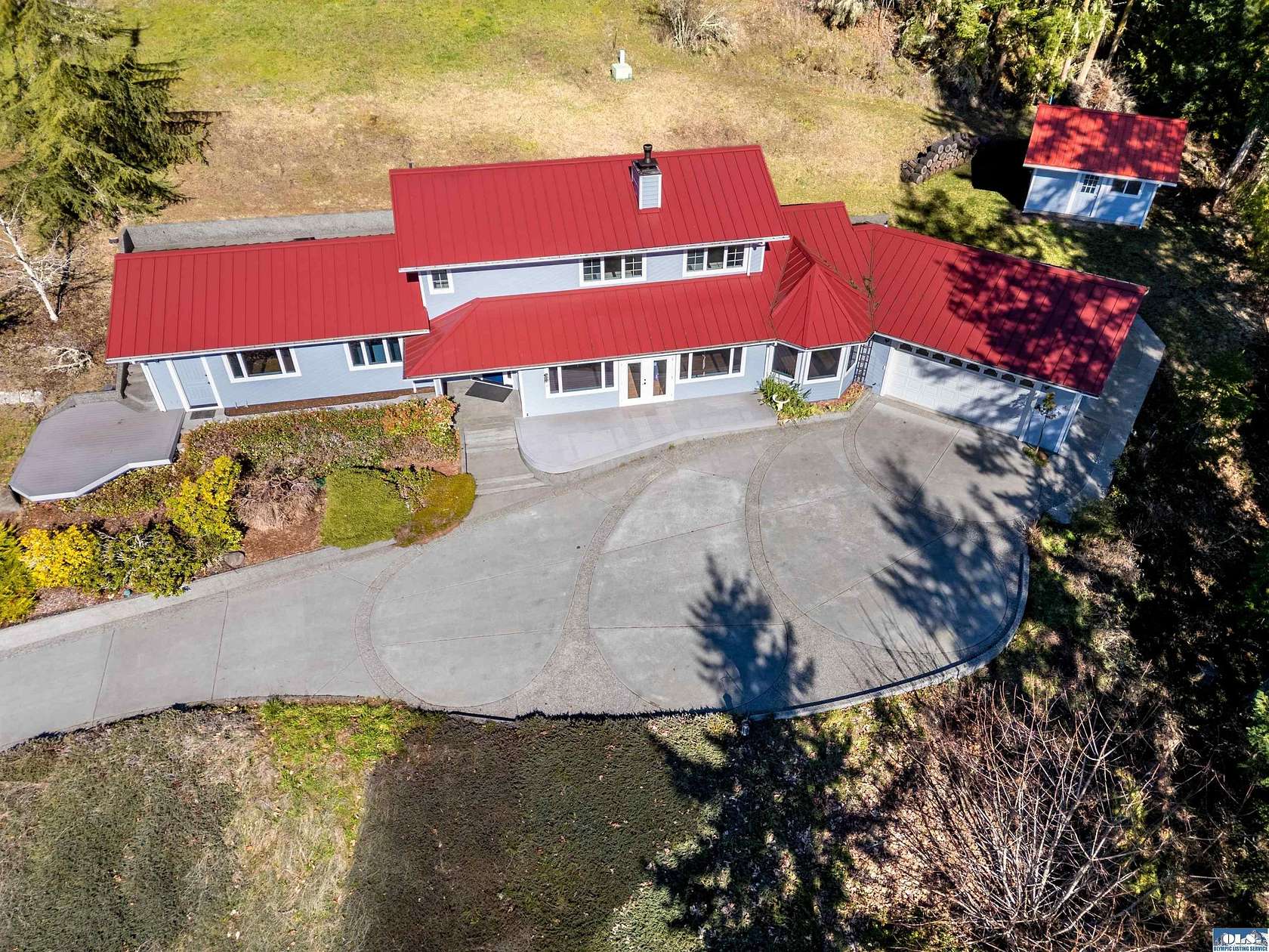 2.6 Acres of Land with Home for Sale in Sequim, Washington