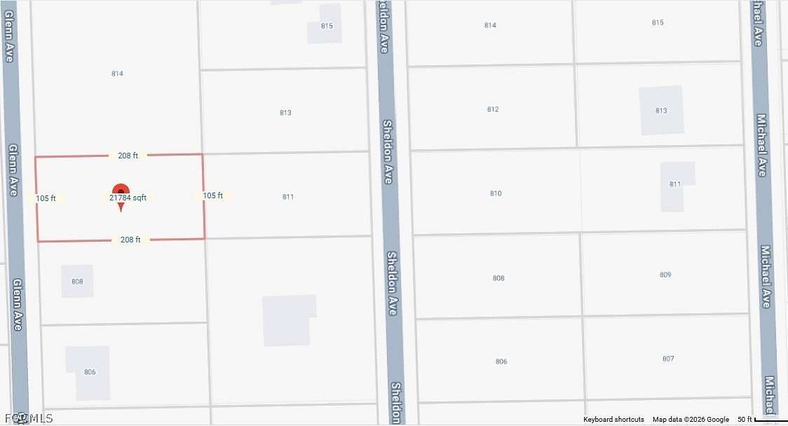 0.5 Acres of Residential Land for Sale in Lehigh Acres, Florida