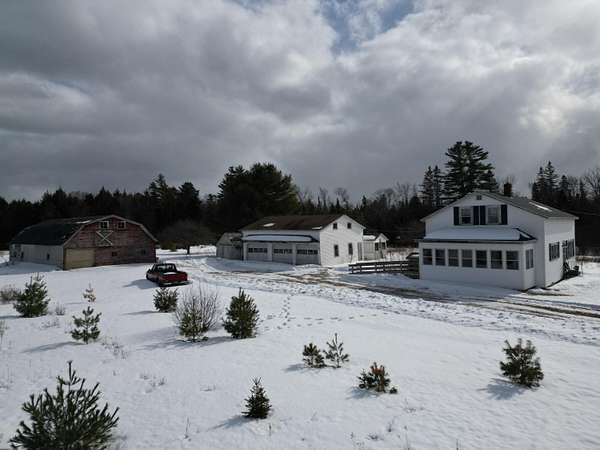 35.2 Acres of Land with Home for Sale in Molunkus, Maine