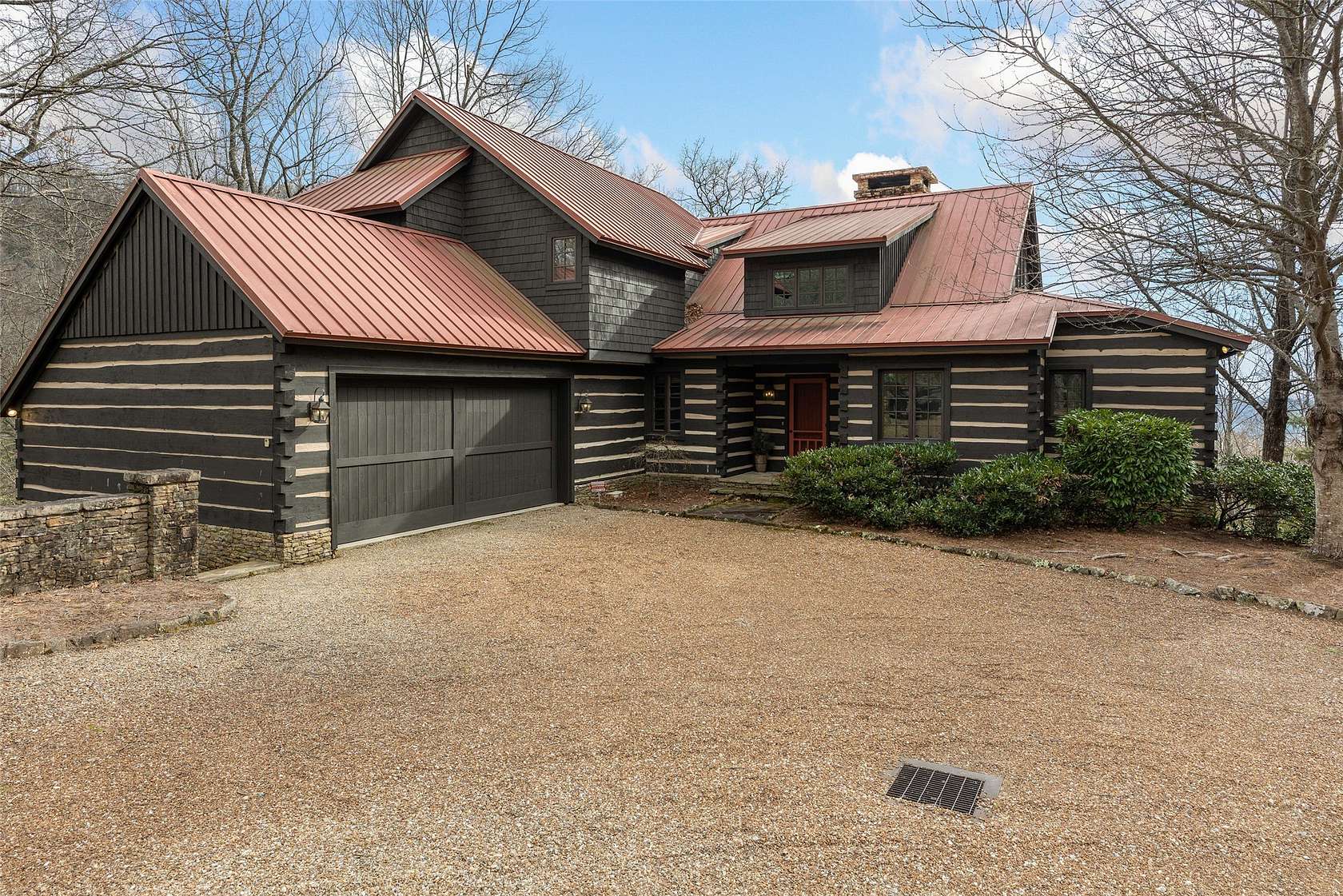 85.7 Acres of Recreational Land with Home for Sale in Scaly Mountain, North Carolina