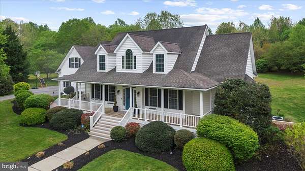 4 Acres of Land with Home for Sale in Harwood, Maryland