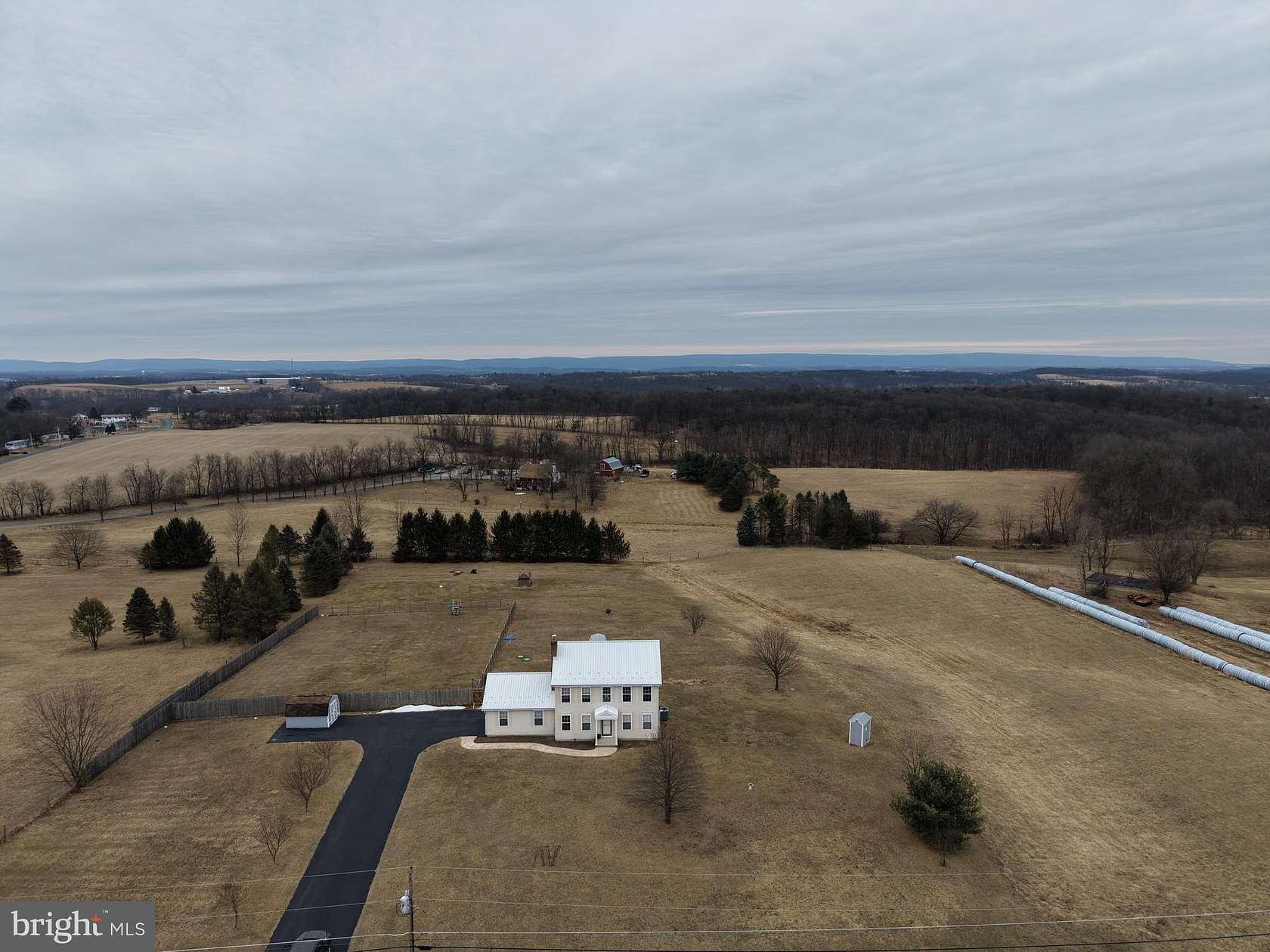 4.59 Acres of Land with Home for Auction in Newville, Pennsylvania