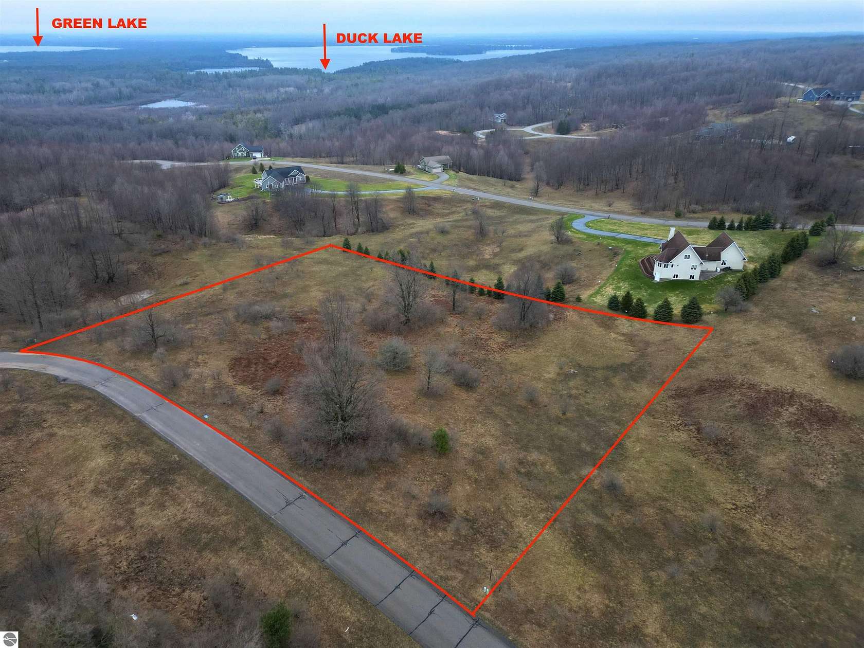 2.57 Acres of Residential Land for Sale in Grawn, Michigan