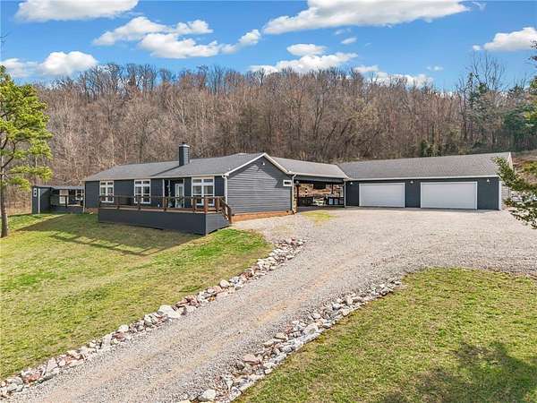 27 Acres of Land with Home for Sale in Huntsville, Arkansas