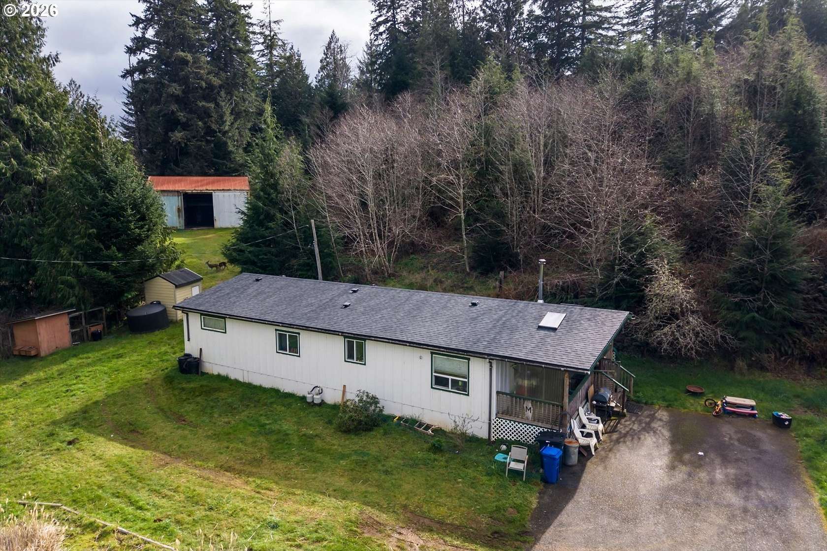 7.18 Acres of Land with Home for Sale in Eastside, Oregon