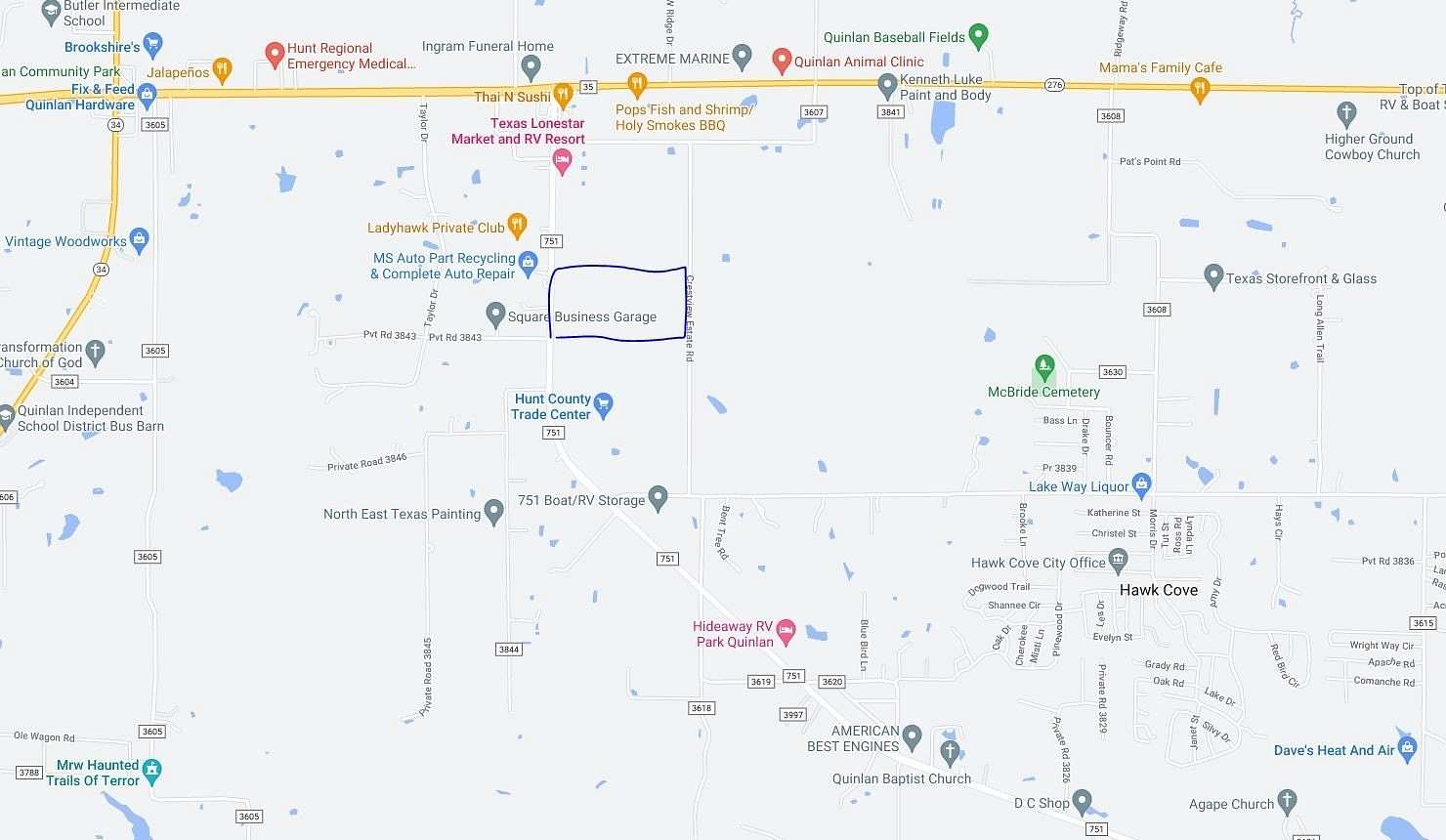 18.3 Acres of Land for Sale in Quinlan, Texas