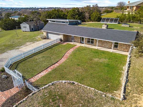 3 Acres of Land with Home for Sale in Weatherford, Texas