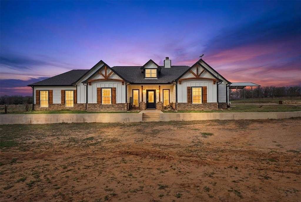 10 Acres of Land with Home for Sale in Chico, Texas