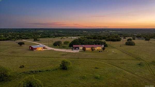 92.8 Acres of Land with Home for Sale in Hico, Texas